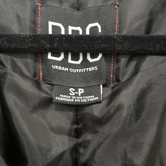 [BDG by Urban Outfitters] Black Utility Puffer Military Bomber Jacket Men’s Sz S - Picture 10 of 13